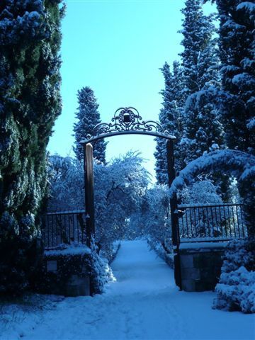 ANTIBES SOUS LA NEIGE