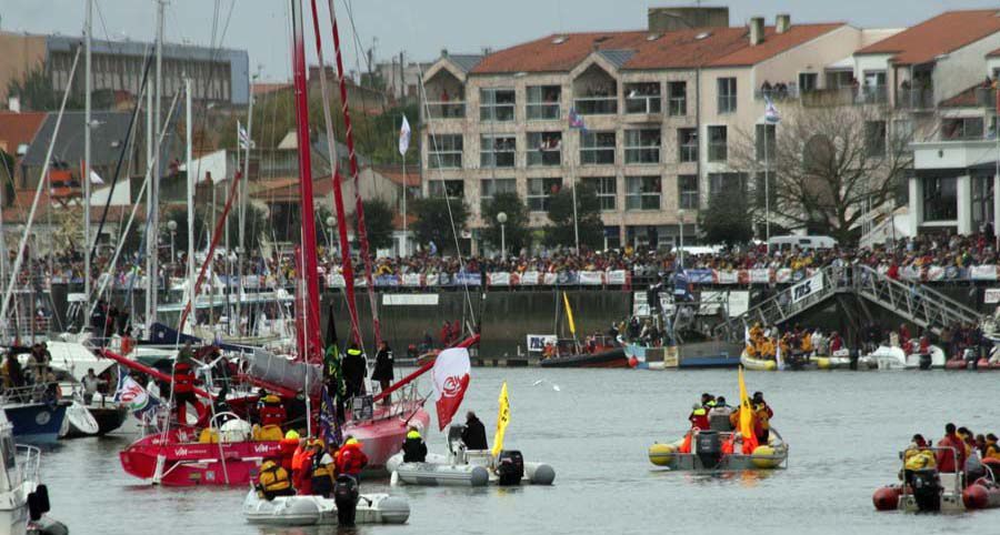 Le départ du Vendée Globe 2008 - Les Sables d'Olonnes