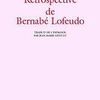 Rétrospective de Bernabé Lofeudo