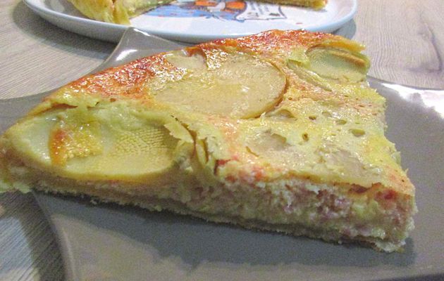 Tarte renversée aux artichauts 