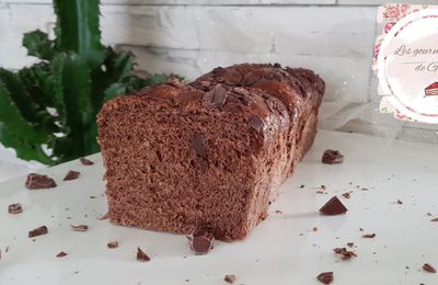 Brioche tout chocolat avec éclats