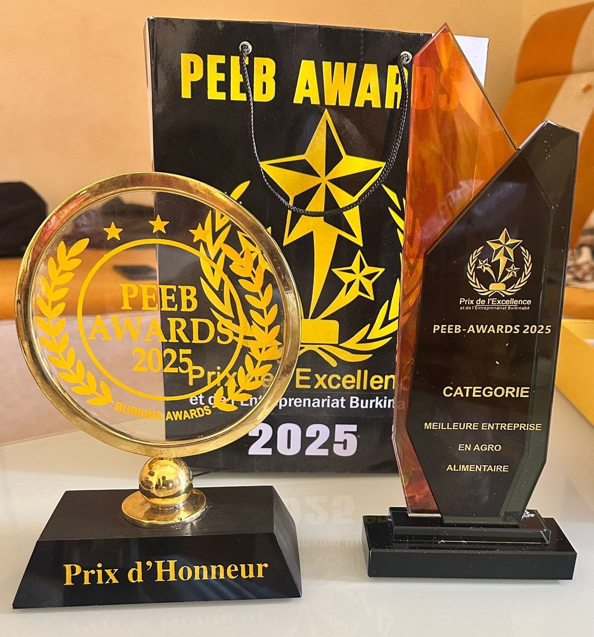 Double distinction pour STAB : Prix de la Meilleure Industrie Agro-Alimentaire et Trophée d’Honneur