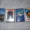 lot 4 vidéos VHS gremlins + les inconnus + rabbi jacob + bonheur est dans le pré