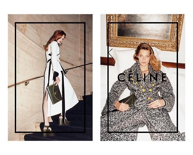CELINE - FALL WINTER 2014 AD CAMPAIGN / WITH DARIA WERBOWY BY JUERGEN TELLER