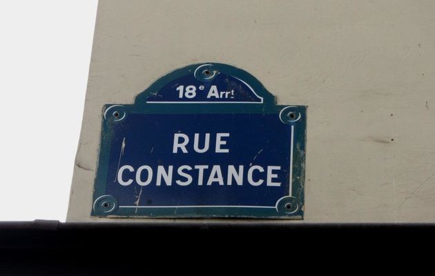 Rue CONSTANCE - Impasse Marie BLANCHE -18eme