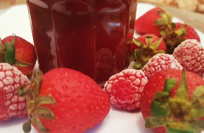 CONFITURE FRAISE FRAMBOISE