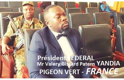 INVITATION DES PIGEON VERT- FRANCE LE 13 AVRIL 2019 A PARIS !