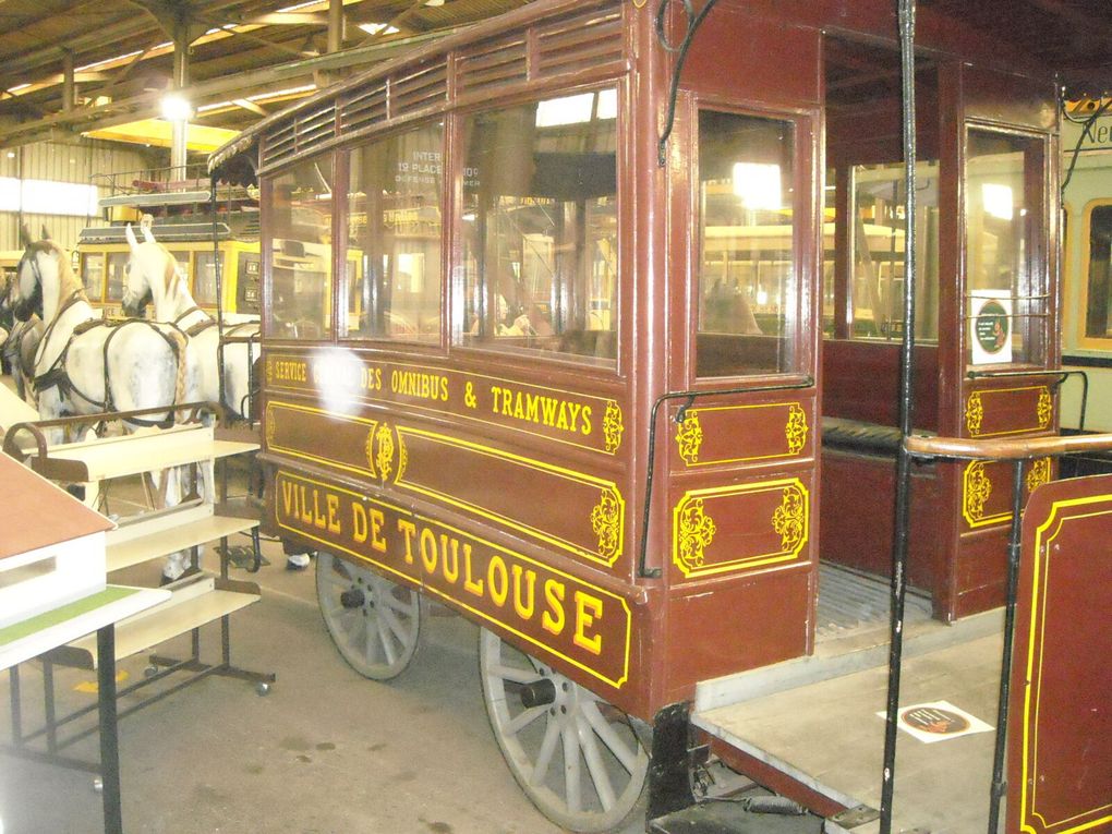 Visite du musée des transports urbains à Chelles