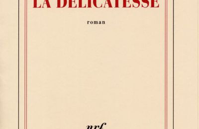 La délicatesse, David FOENKINOS (Gallimard)