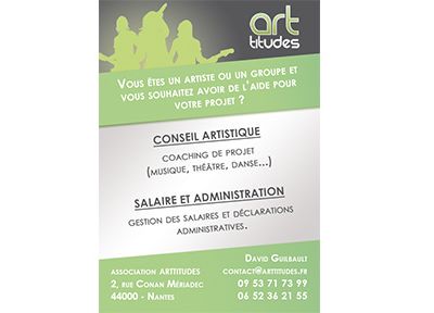 Flyer Arttitudes Préstations
