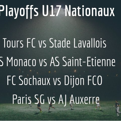 Les Playoffs U17 Nationaux : Les 1/4 de finales