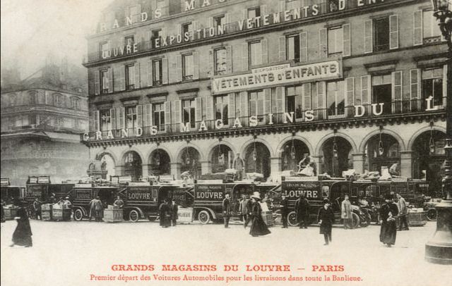 PARIS GRAND MAGASIN DU LOUVRE. 