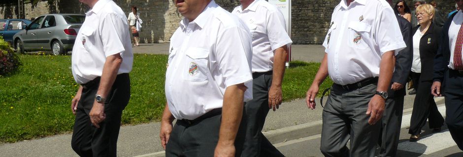 Commémoration Chasseurs Alpins, Chazey sur Ain 15 07 2012