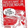 Après la réussite du référendum pour La Poste CONTINUONS ENSEMBLE LA MOBILISATION !