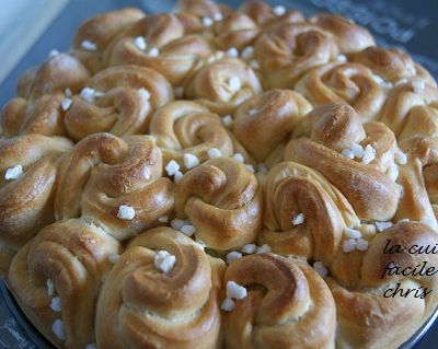 Brioche bouclettes au spéculoos