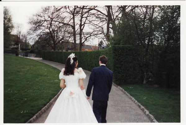 Quelques photos de mes fiancailles en D&eacute;cembre 1995 et de mon mariage le 20 Avril 1996