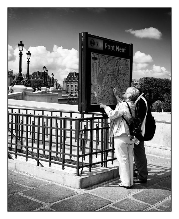 Photographies faites au hasard des arpentages parisiens...
