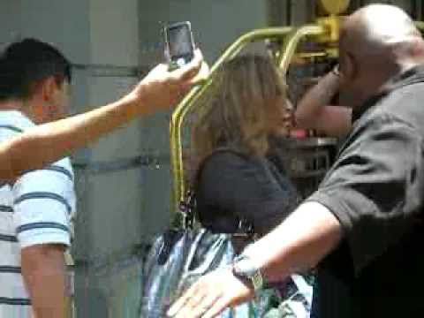 jennifer lopez leaving hotel in madrid