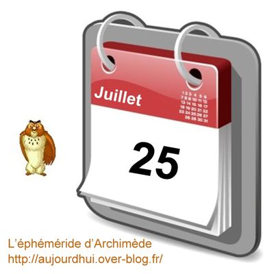 Personnalités décédées un 25 juillet