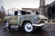 Rareté : Volga GAZ-21 pick-up ROMZ.