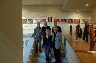 Vernissage du 14 Octobre 2011 Abbaye La Couronne Chte