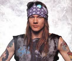 February 6th 1962, Born on this day, Axl Rose, (born William Bruce Rose), singer with Guns N’ Roses who had the 1987 US No.1 album Appetite For Destruction which spent 158 week’s on the UK chart and the 1988 US No.1 & 1989 UK No.6 single ‘Sweet Child O’ Mine’. Finally released the long delayed album ‘Chinese Democracy’ album in 2008 which had been recorded over many years.
