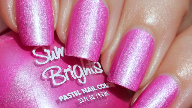 Summer Brights Shimmery Neon Fuchsia