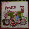 je viens d'apprendre que j'ai gagné le challenge 41 Coloryourword avec ma page en relief "petite fille"