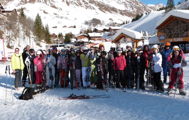 Les cinquièmes font du ski !