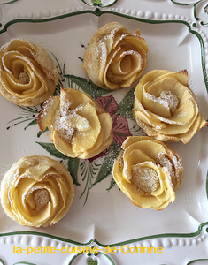 Rose de Pommes feuilletées