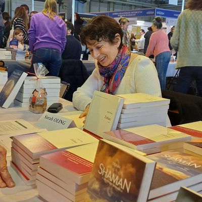 Après deux jours intenses de rencontres au Festival du livre de Colmar.