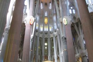 Intérieur de la Sagrada Familia