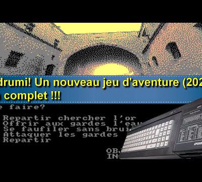 Amstrad CPC Let's Play - Budrumi! (jeu d'Aventure - 2021) Avec soluce !