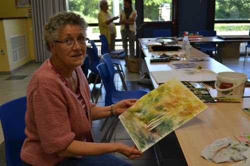 Visite des peintres de La Brionne