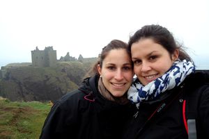 Brumeuse visite à Dunnottar Castle avec Géraldine