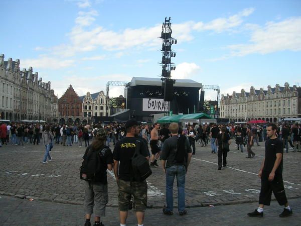 Concert de MetallicA qui s'est déroulé sur la Grand'Place d'Arras le Jeudi 14/08/08 : Tout simplement démentiel !!!!