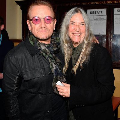 Bono et Patti Smith, Dublin 04/11/2016