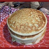 Pancakes au lait fermenté
