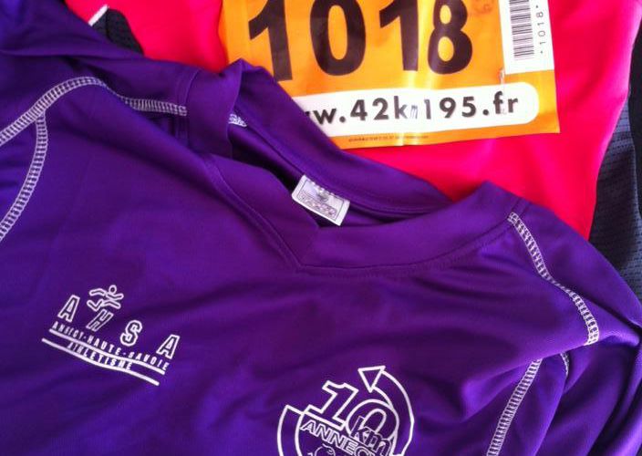 Première course : les 10km d'Annecy 2013