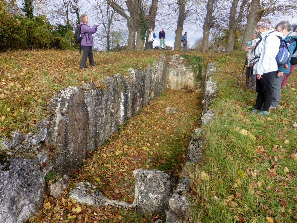 En direction de Breuil en Vexin, l'allée couverte de "la Cave aux Fées" sépulture collective du néolitique. Lieu peut-être encore hanté par les druides !!!