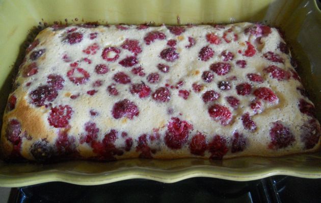 Clafoutis aux framboises de Christophe Felder