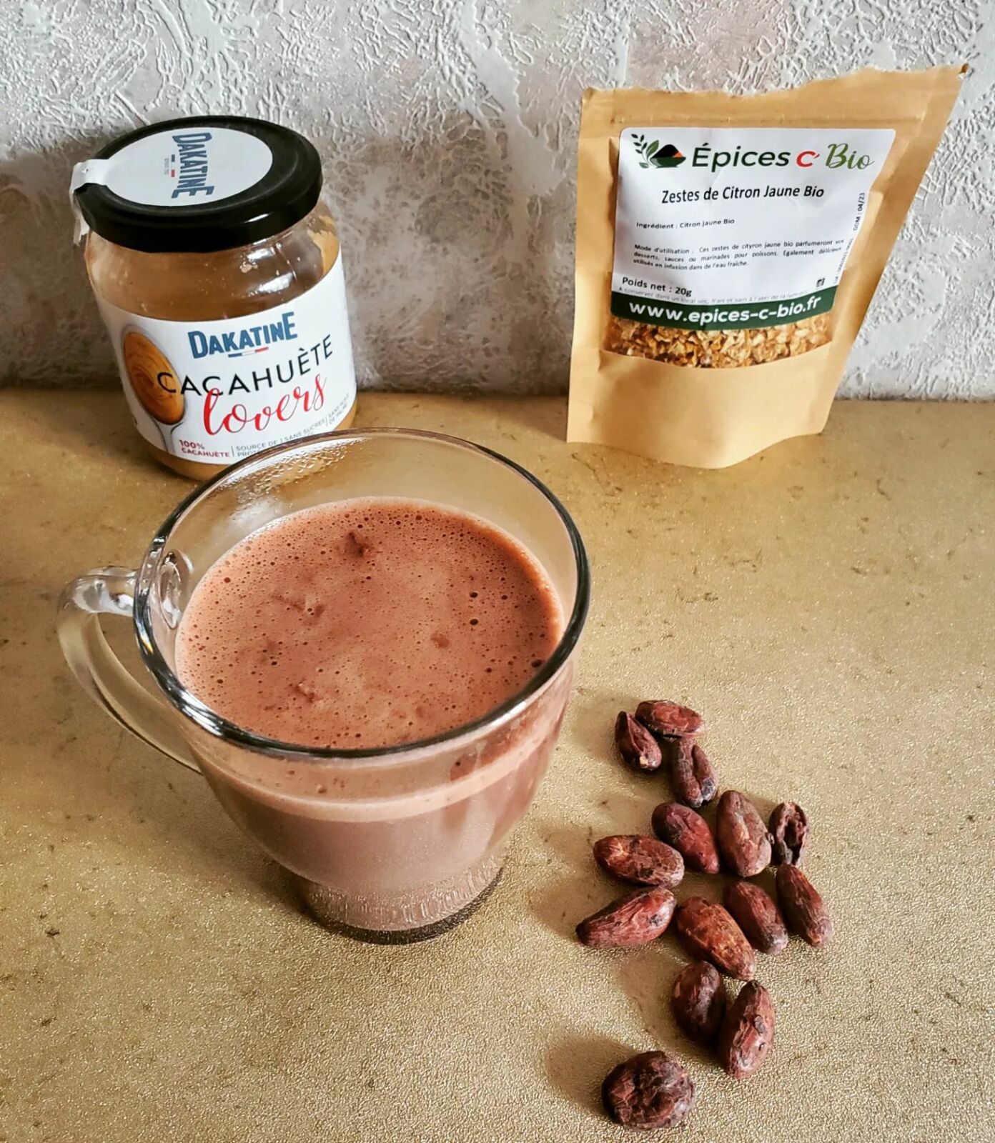 Chocolat chaud Martiniquais au Thermomix