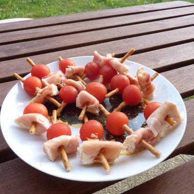 Brochettes de Bretzels