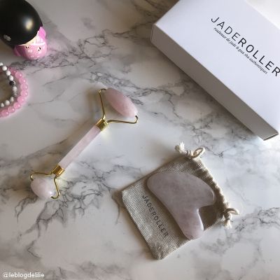 Rouleau de Quartz Rose & Gua Sha - JadeRoller