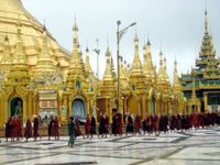 Pagode Sule, Yangon, Rangoun, Birmanie