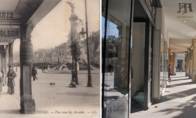 Les arcades avant la grande guerre