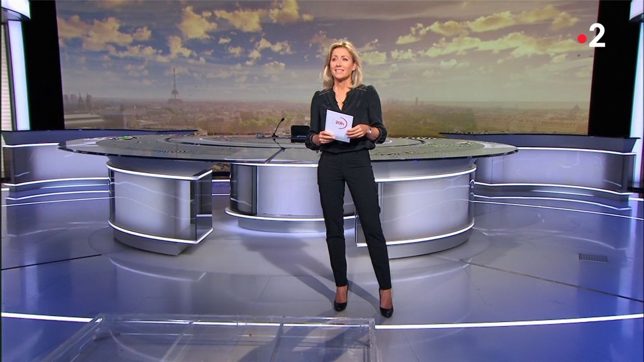 Jt 20h France 2 Anne Sophie Lapix Anne-Sophie Lapix JT 20H France 2 le 13.10.2022 - Les Caps de TomA