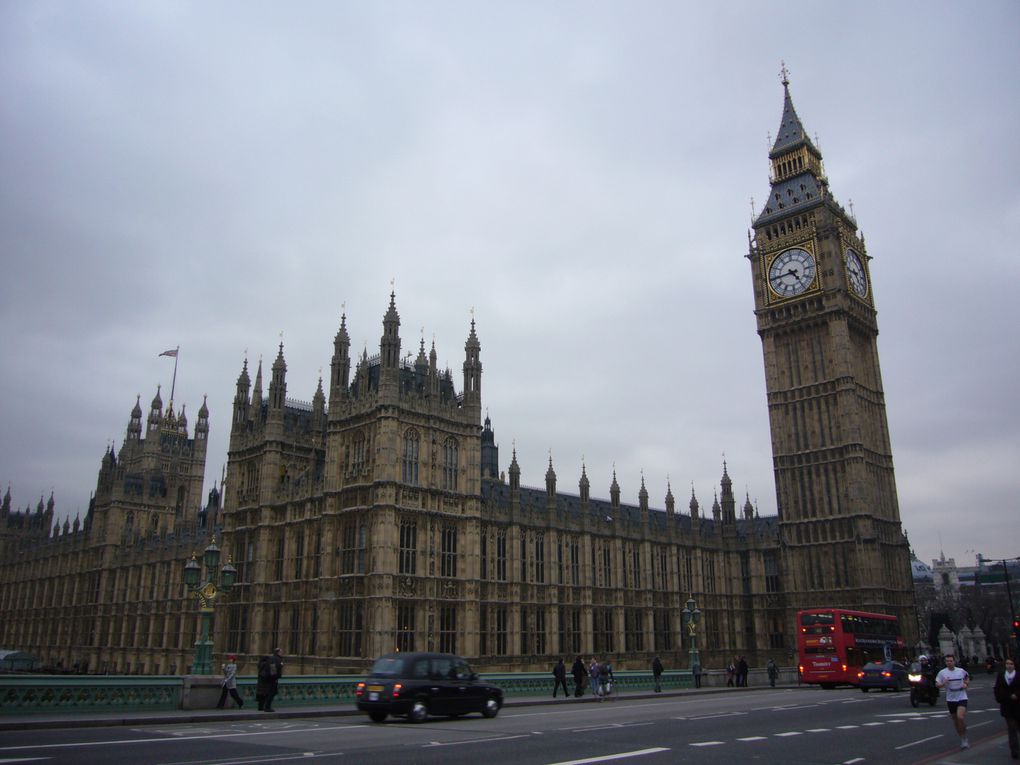 Big Ben
Buckingham Palace
Westminster Abbey
