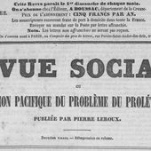 LBSKMC-CRIAEAU E3R3 : De la Revue Sociale - Pierre Leroux - Boussac - Octobre 1845 - Seyam over blog