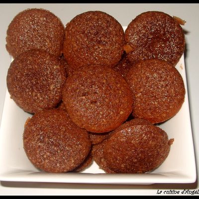 Financiers au Nutella